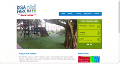 Desktop Screenshot of disa-park-pre-primary.co.za